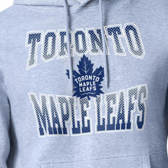 Toronto Maple Leafs Starter Comic Style Team Graphic Hoodie - Gray | US 203639640
