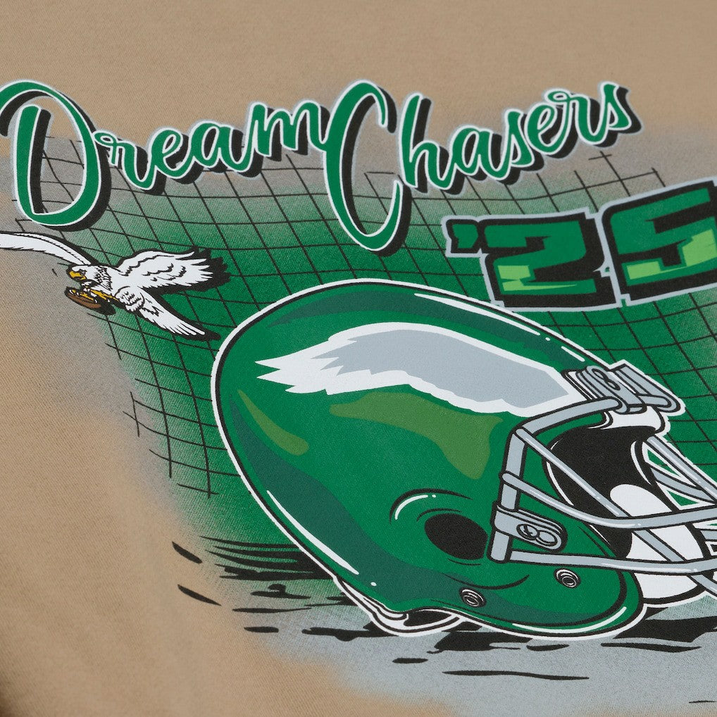 Philadelphia Eagles Dream Chasers Champions Hoodie - Sand Hoodies