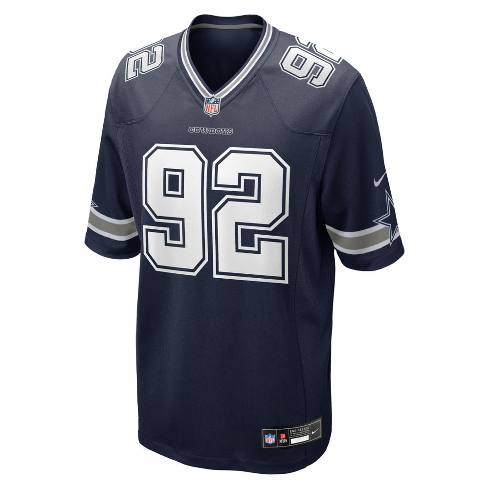 Quinnen Williams Dallas Cowboys Team Game Jersey - Navy Jerseys