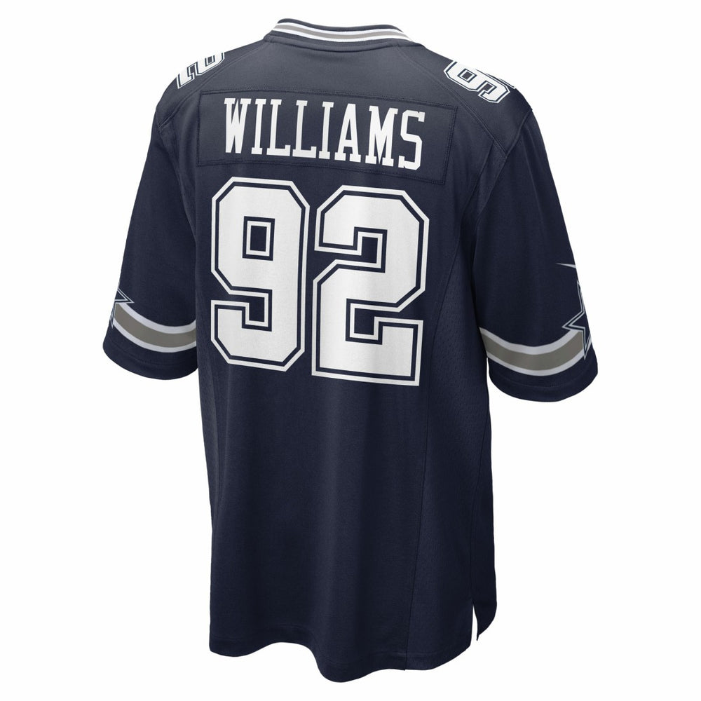 Quinnen Williams Dallas Cowboys Team Game Jersey - Navy Jerseys