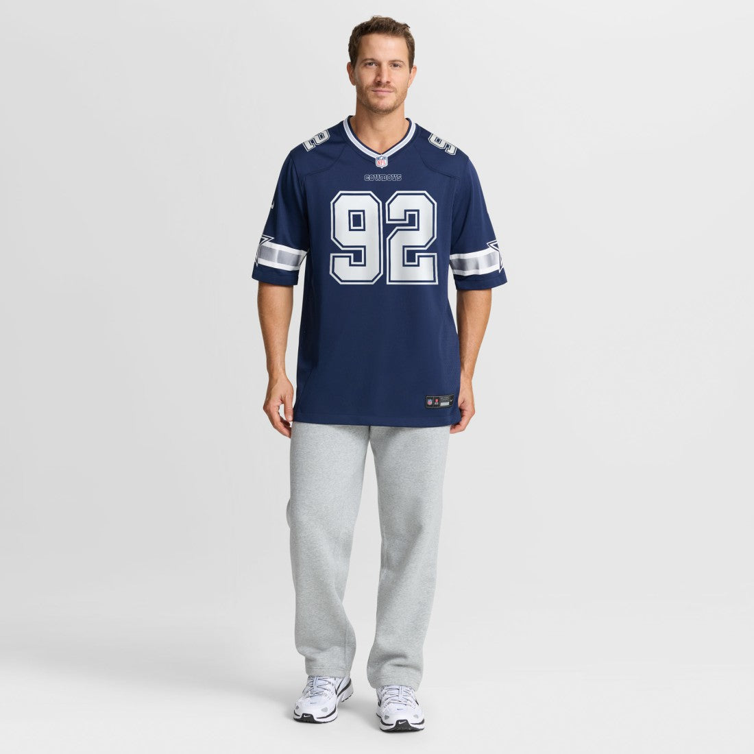 Quinnen Williams Dallas Cowboys Team Game Jersey - Navy Jerseys