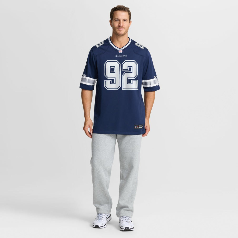 Quinnen Williams Dallas Cowboys Team Game Jersey - Navy Jerseys