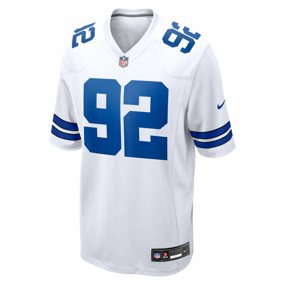 Quinnen Williams Dallas Cowboys Game Jersey - White Jerseys