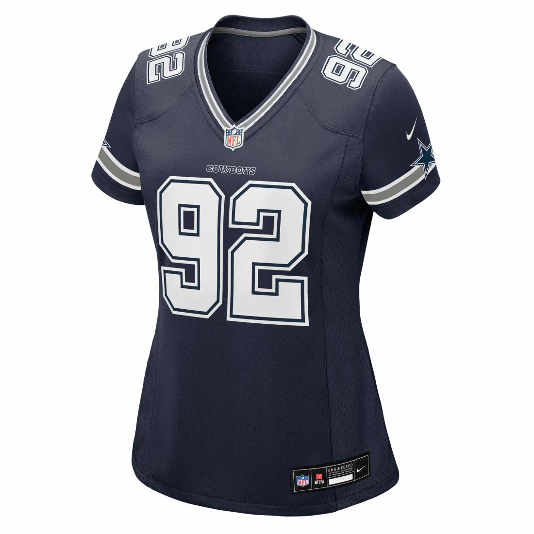 Quinnen Williams Dallas Cowboys Women's Team Game Jersey - Navy Jerseys