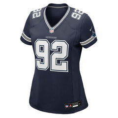 Quinnen Williams Dallas Cowboys Women's Team Game Jersey - Navy Jerseys