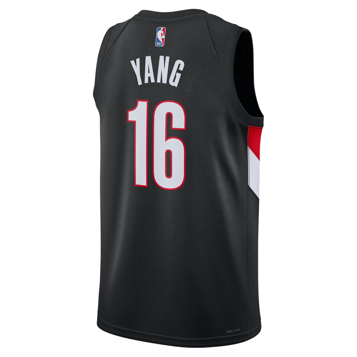 Yang Hansen Portland Trail Blazers Unisex Swingman Jersey Icon Edition Black - Nike