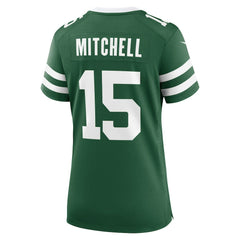 Adonai Mitchell New York Jets Women's Team Game Jersey - Legacy Green Jerseys