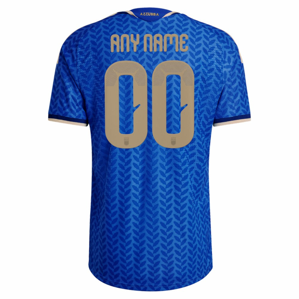 Italy National Team FIFA x World Cup 2026 Home On Field Custom Jersey Blue - Adidas outlet