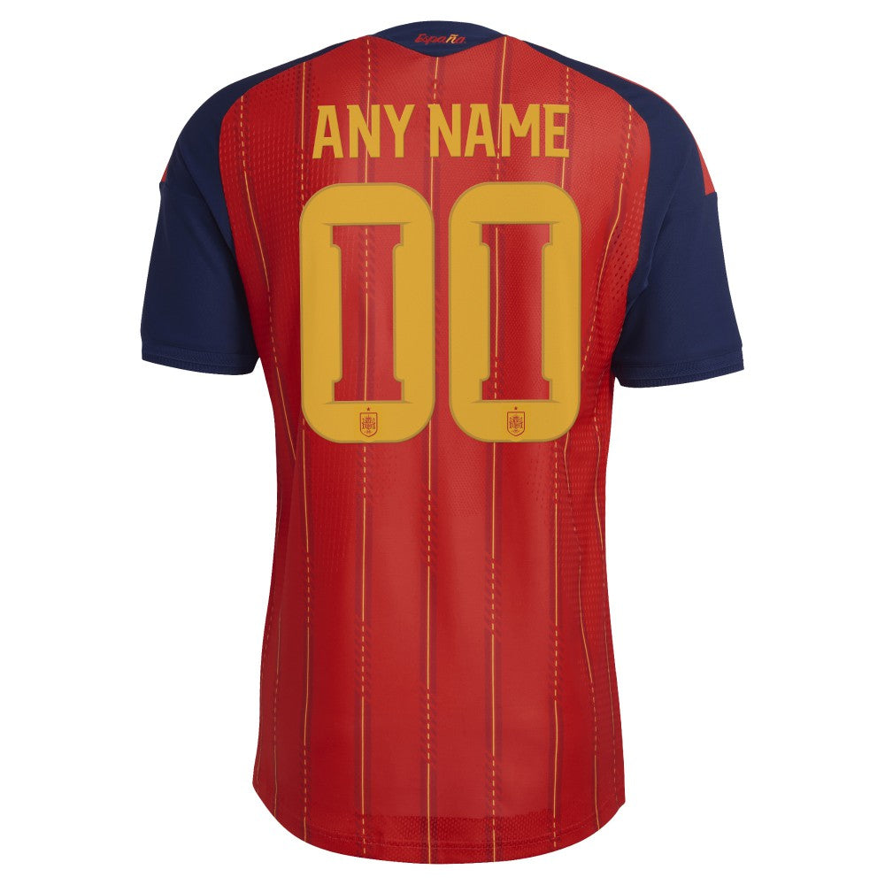 Spain National Team FIFA x World Cup 2026 Home On Field Custom Jersey Red - Adidas online