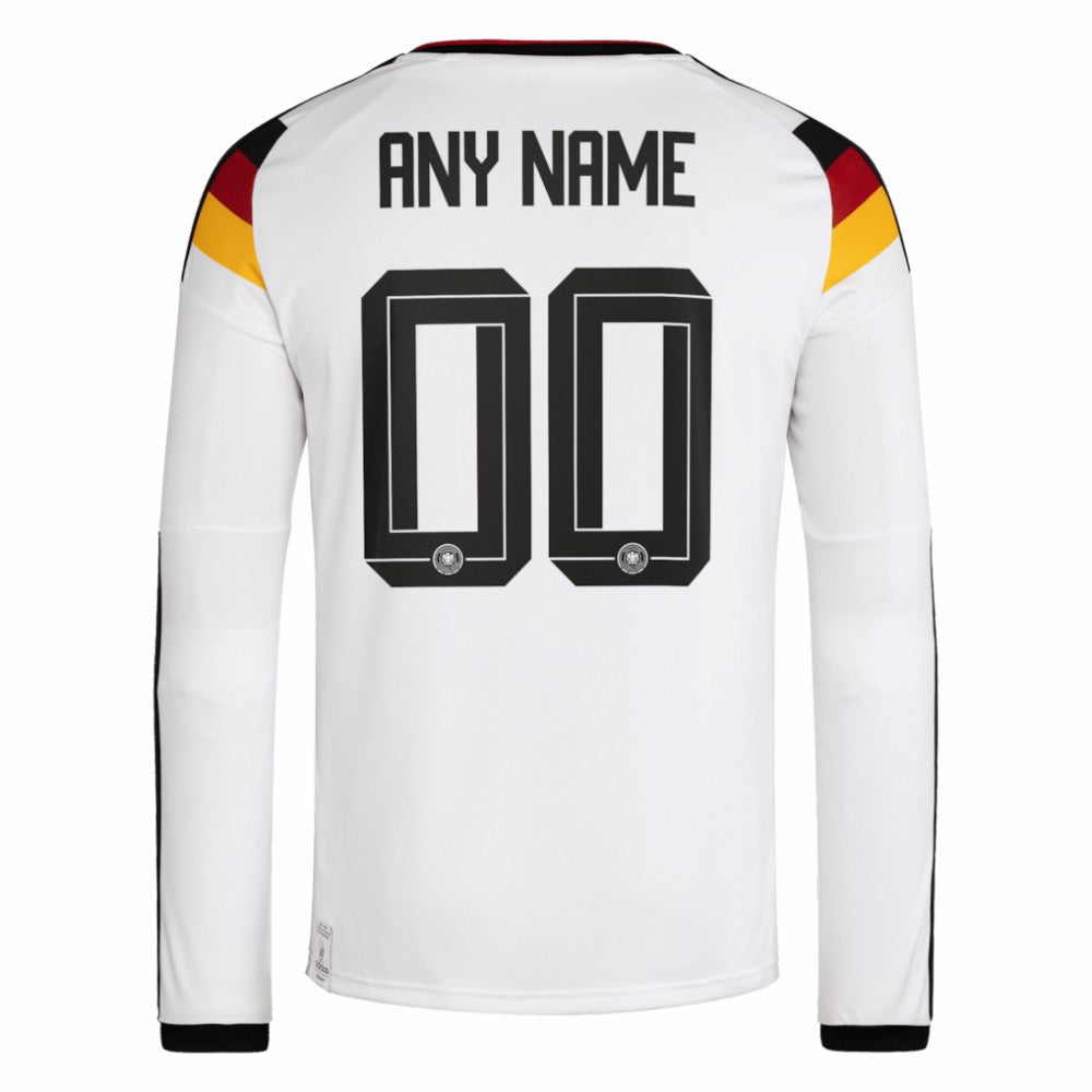 Germany National Team FIFA x World Cup 2026 Home Replica Long Sleeve Custom Jersey White - Adidas for sale