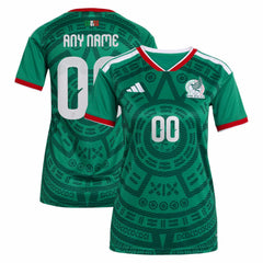 Mexico National Team Women's 2026 Home Replica Custom Jersey Green - Adidas sale