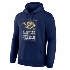 Nashville Predators 2025 NHL Global Series Hometown To Stockholm Legacy Hoodie - Navy | US 203644058