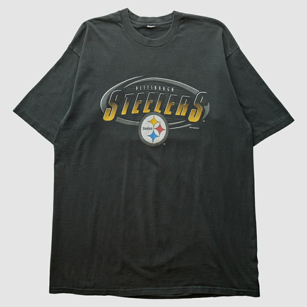 Pittsburgh Steelers 90s T-shirt - Black T-shirts
