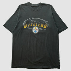 Pittsburgh Steelers 90s T-shirt - Black T-shirts