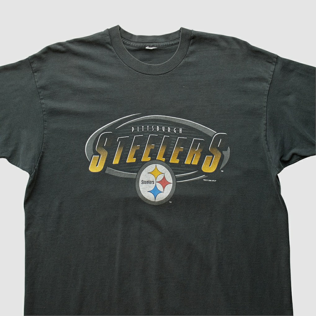 Pittsburgh Steelers 90s T-shirt - Black T-shirts
