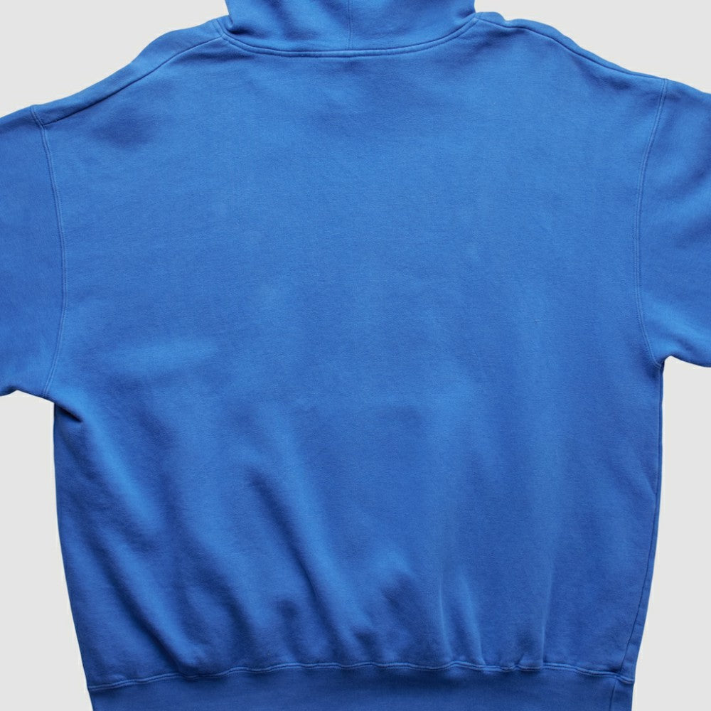 Texas Rangers Majestic 2000s Hooded Pullover Sweatshirt - Blue - 2XVintage Pullover