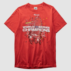 St. Louis Cardinals Lee Apparel 2006 T-shirt - Red - Vintage T-shirts