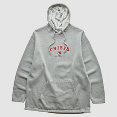 Kansas City Chiefs NFL 2000s Hooded Pullover Sweatshirt - Heather Gray Pullover
