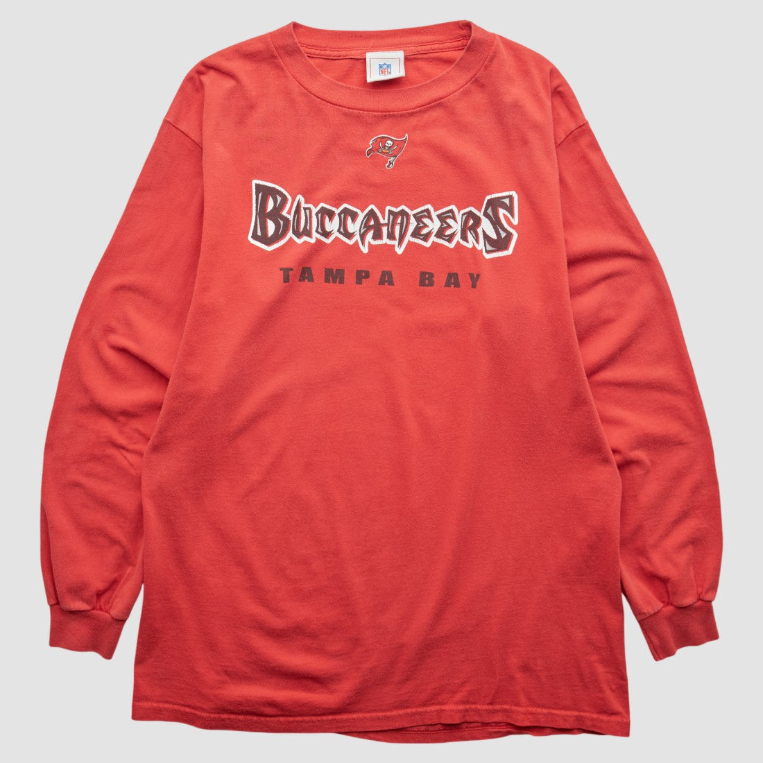 Tampa Bay Buccaneers NFL 2000s Long Sleeve T-shirt - Red T-shirts