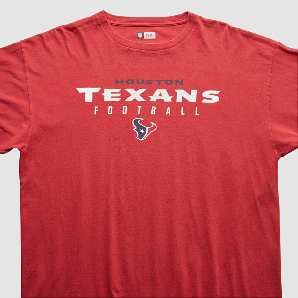Houston Texans NFL 2000s Long Sleeve T-shirt - Red T-shirts