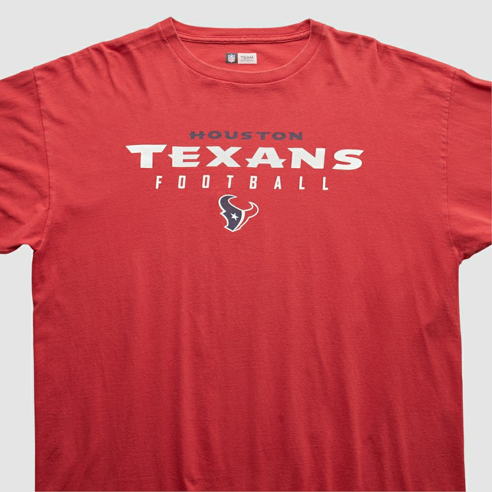 Houston Texans NFL 2000s Long Sleeve T-shirt - Red T-shirts