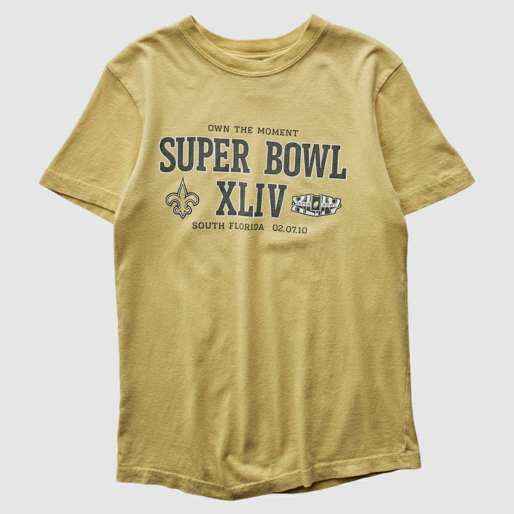 New Orleans Saints Reebok 2010 T-shirt - Yellow T-shirts