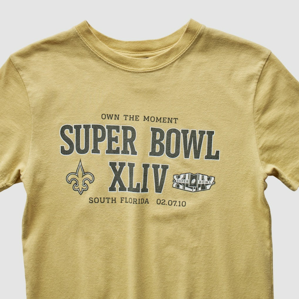 New Orleans Saints Reebok 2010 T-shirt - Yellow T-shirts