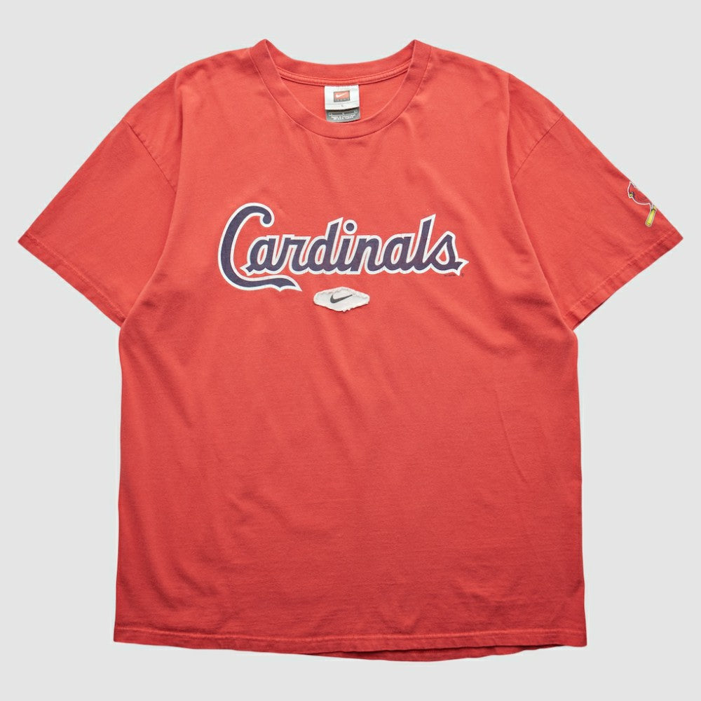 St. Louis Cardinals Nike 2000s T-shirt - Red - Vintage T-shirts