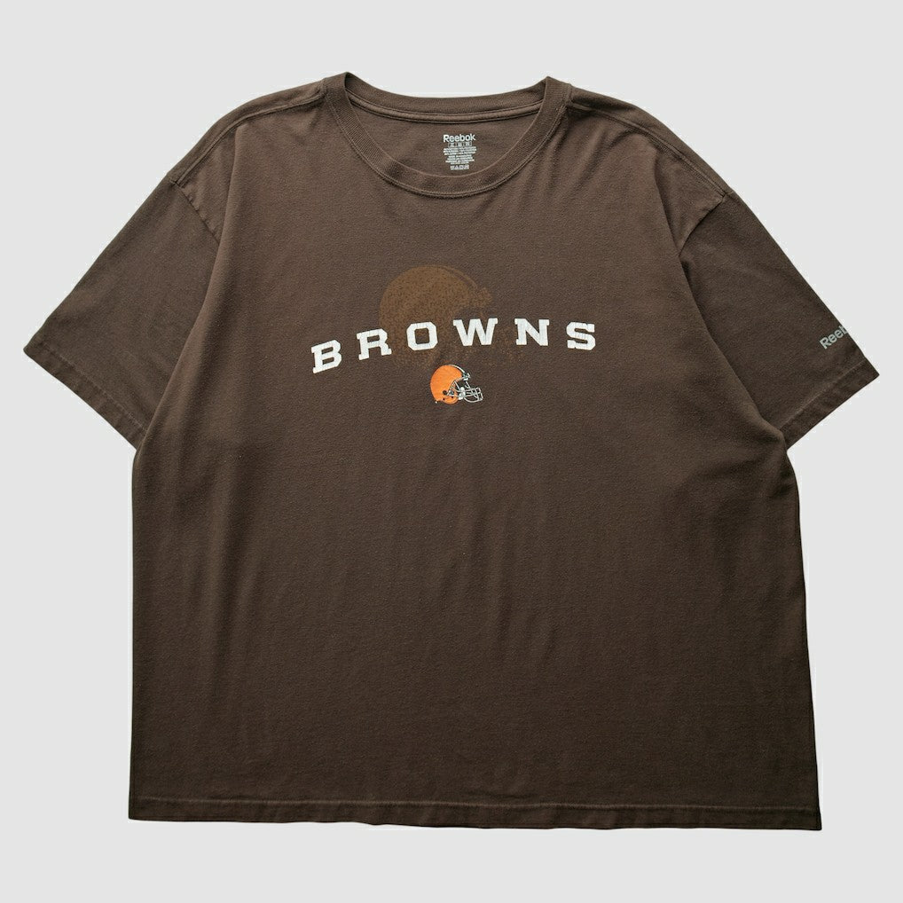 Cleveland Browns Reebok 2000s T-shirt - Brown T-shirts