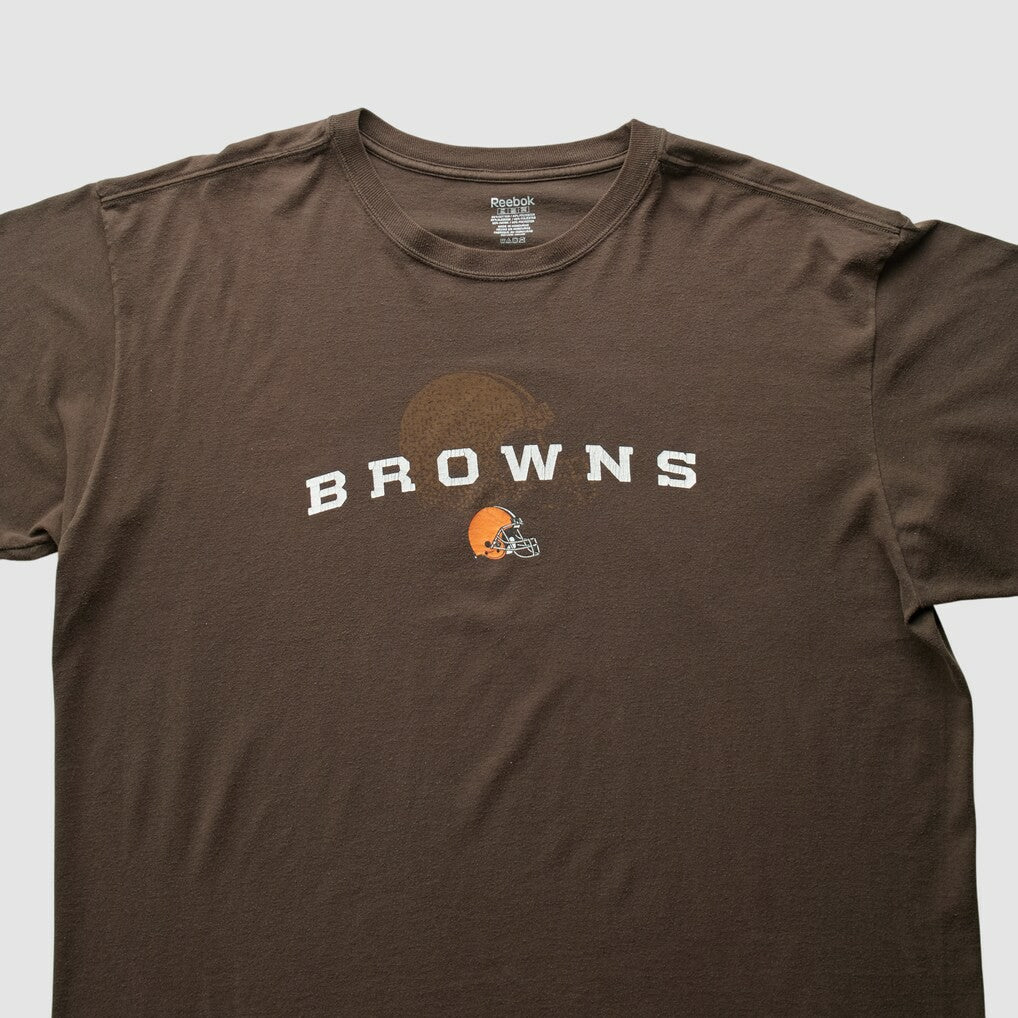 Cleveland Browns Reebok 2000s T-shirt - Brown T-shirts