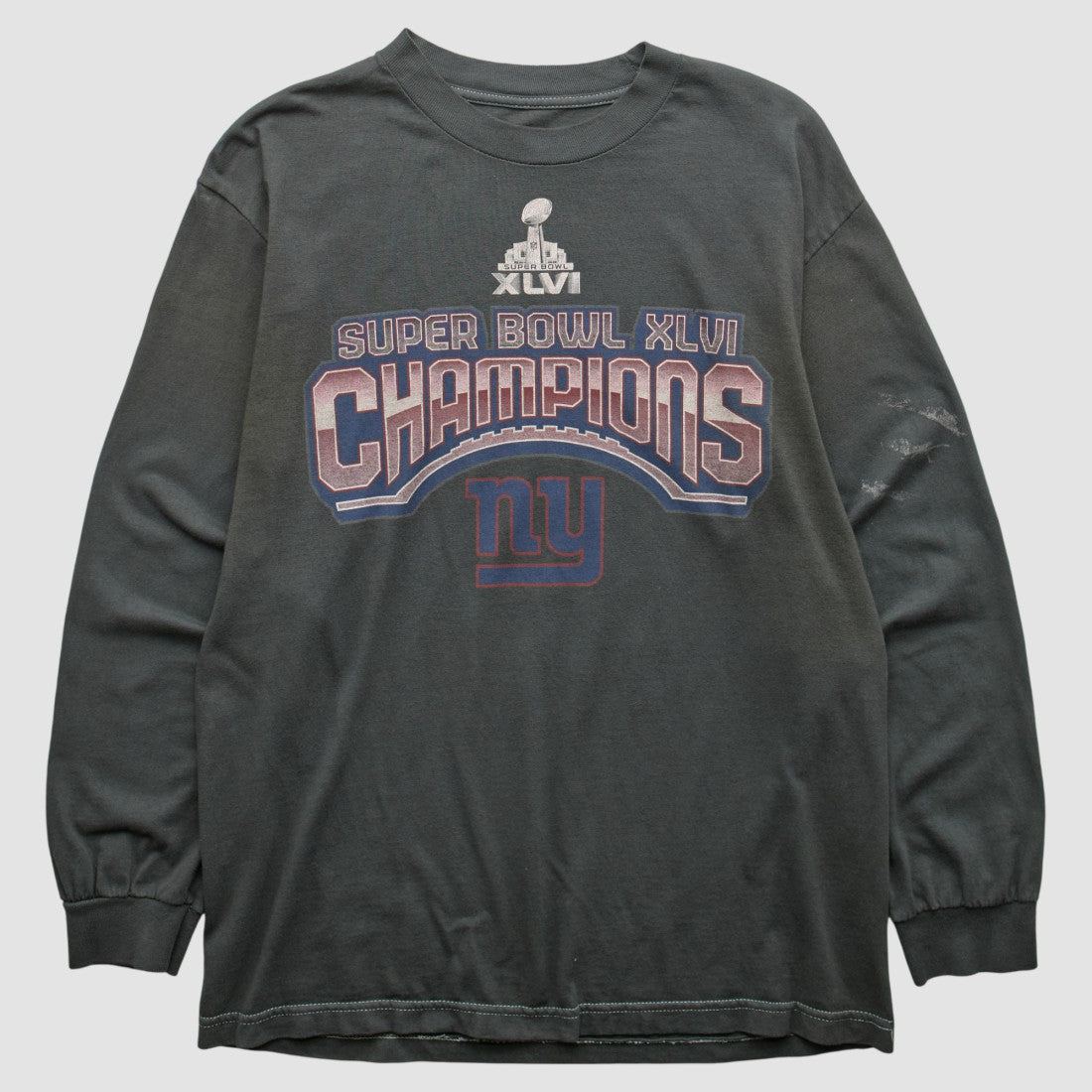 New York Giants 2012 Long Sleeve T-shirt - Black T-shirts