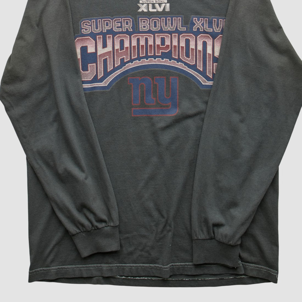 New York Giants 2012 Long Sleeve T-shirt - Black T-shirts