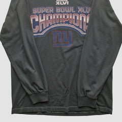 New York Giants 2012 Long Sleeve T-shirt - Black T-shirts
