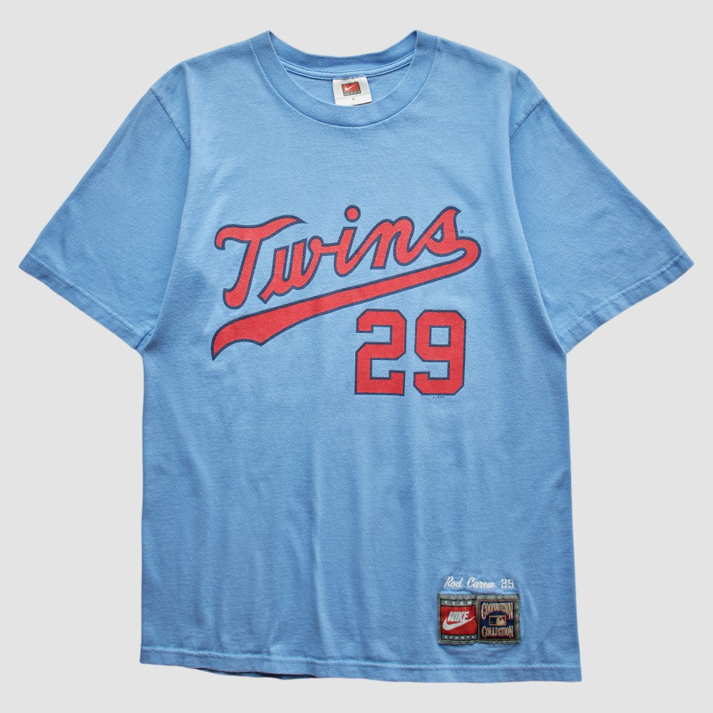 Minnesota Twins Nike 2000s T-shirt - Light Blue - Vintage T-shirts