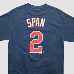 Minnesota Twins Majestic 2000s T-shirt - Navy - Vintage T-shirts