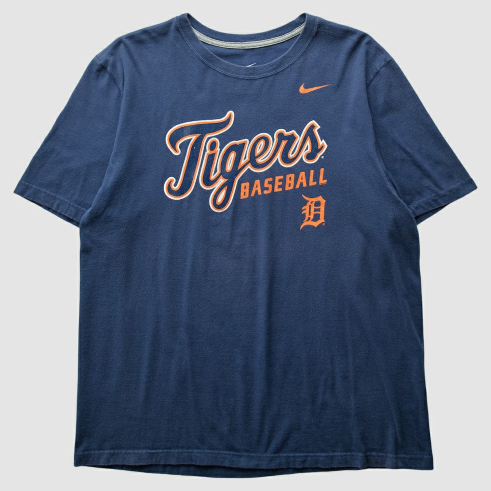 Detroit Tigers Nike 2010s T-shirt - Navy - Vintage T-shirts