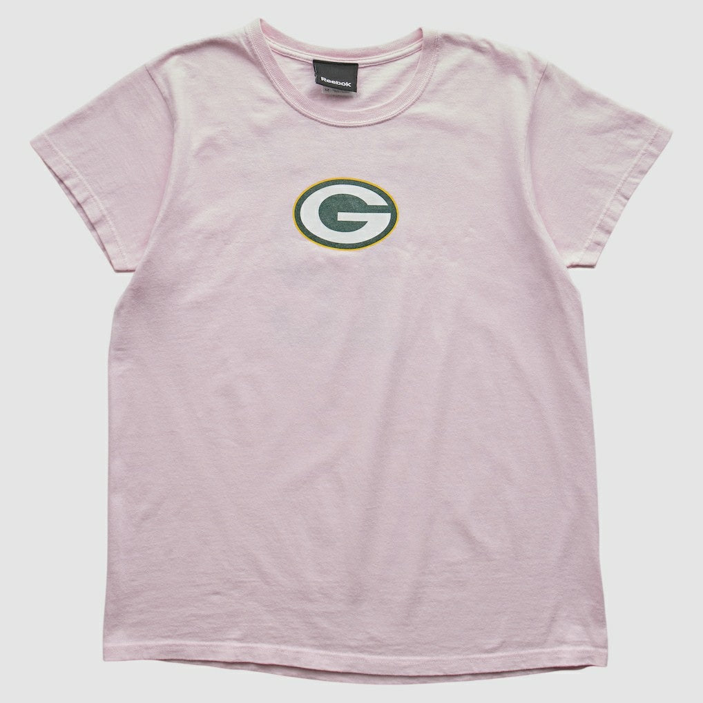 Green Bay Packers Reebok 2010s T-shirt - Pink T-shirts