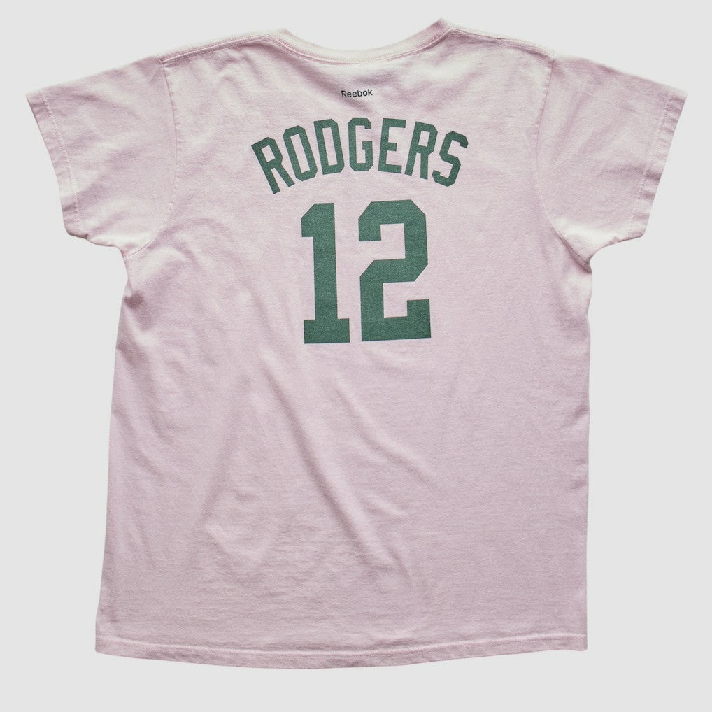 Green Bay Packers Reebok 2010s T-shirt - Pink T-shirts