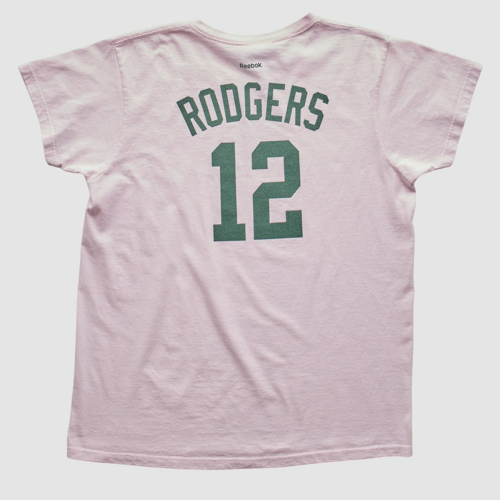 Green Bay Packers Reebok 2010s T-shirt - Pink T-shirts