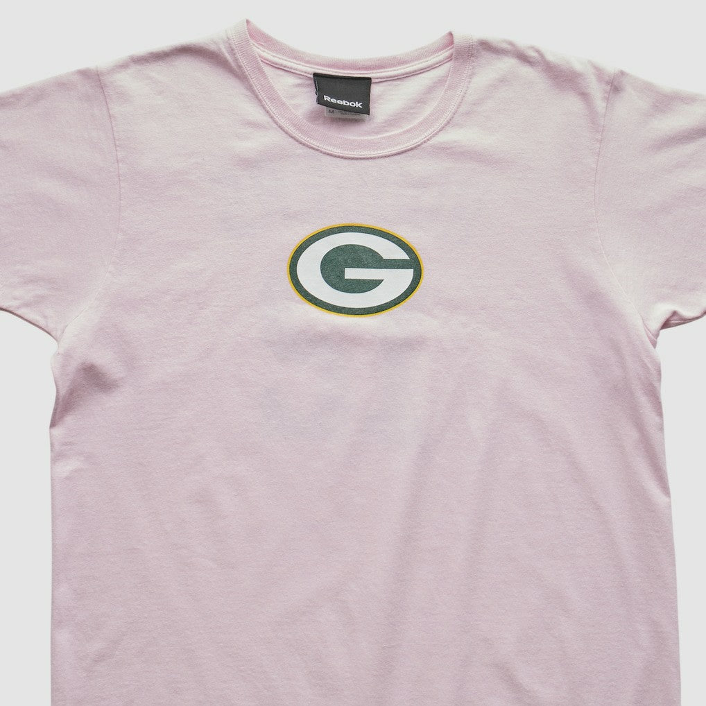 Green Bay Packers Reebok 2010s T-shirt - Pink T-shirts