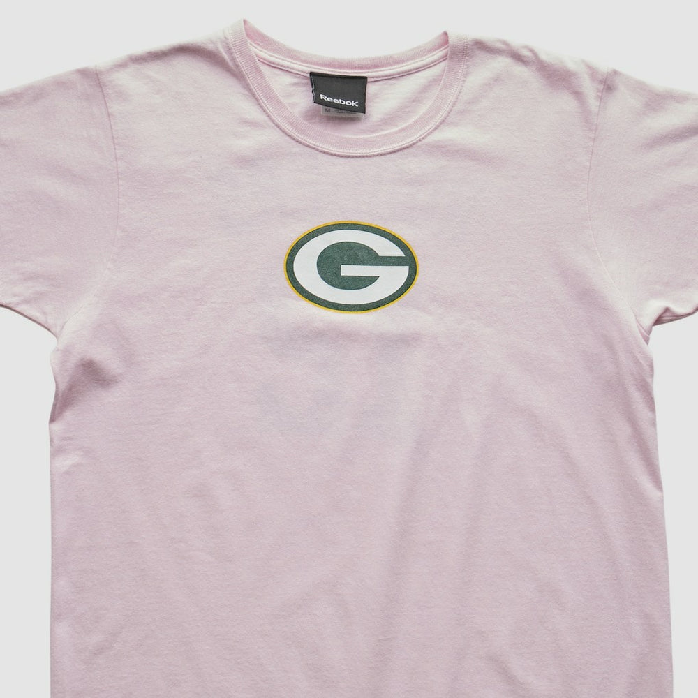 Green Bay Packers Reebok 2010s T-shirt - Pink T-shirts
