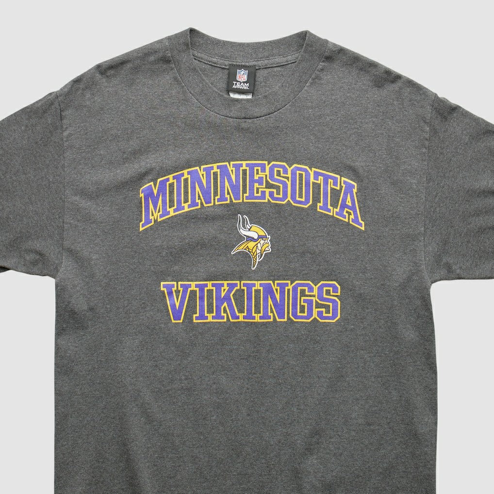 Minnesota Vikings Team Edition Apparel 2010s T-shirt - Dark Heather Gray T-shirts