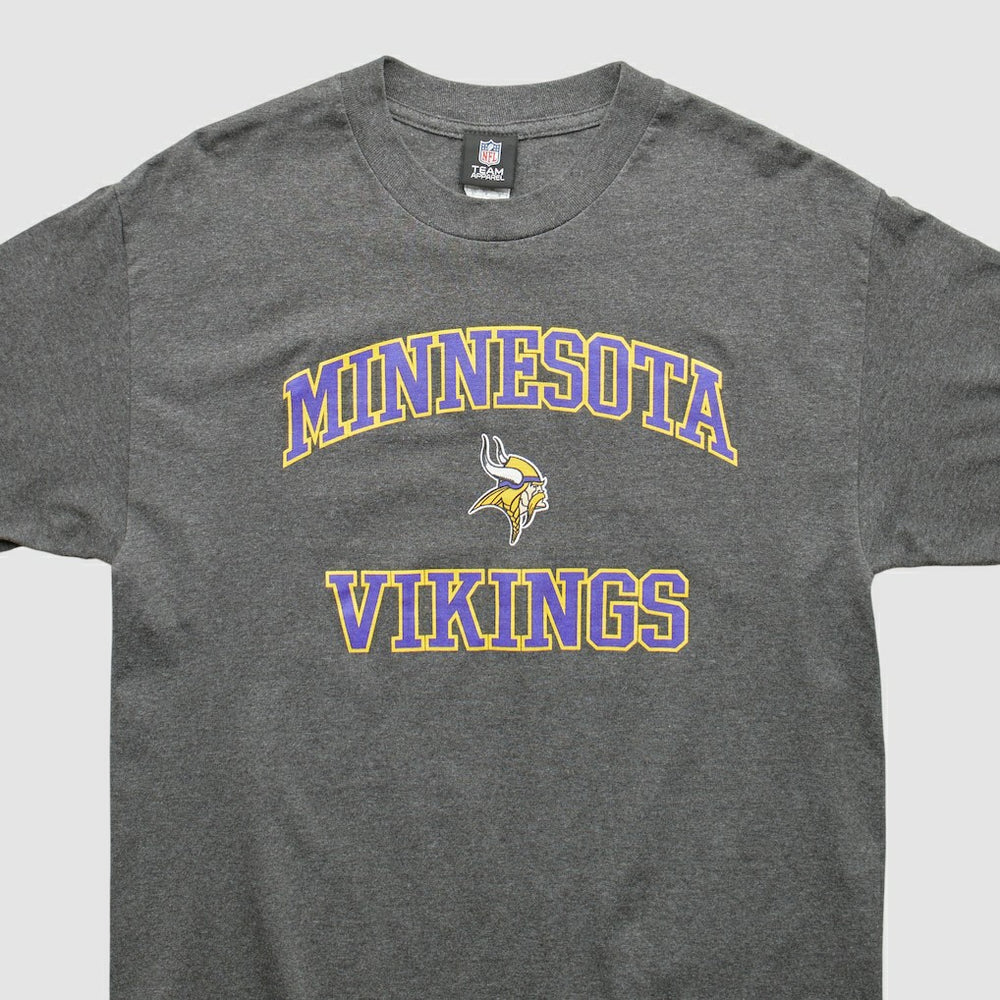 Minnesota Vikings Team Edition Apparel 2010s T-shirt - Dark Heather Gray T-shirts