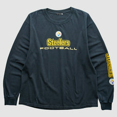 Pittsburgh Steelers NFL 2010s Long Sleeve T-shirt - Navy T-shirts