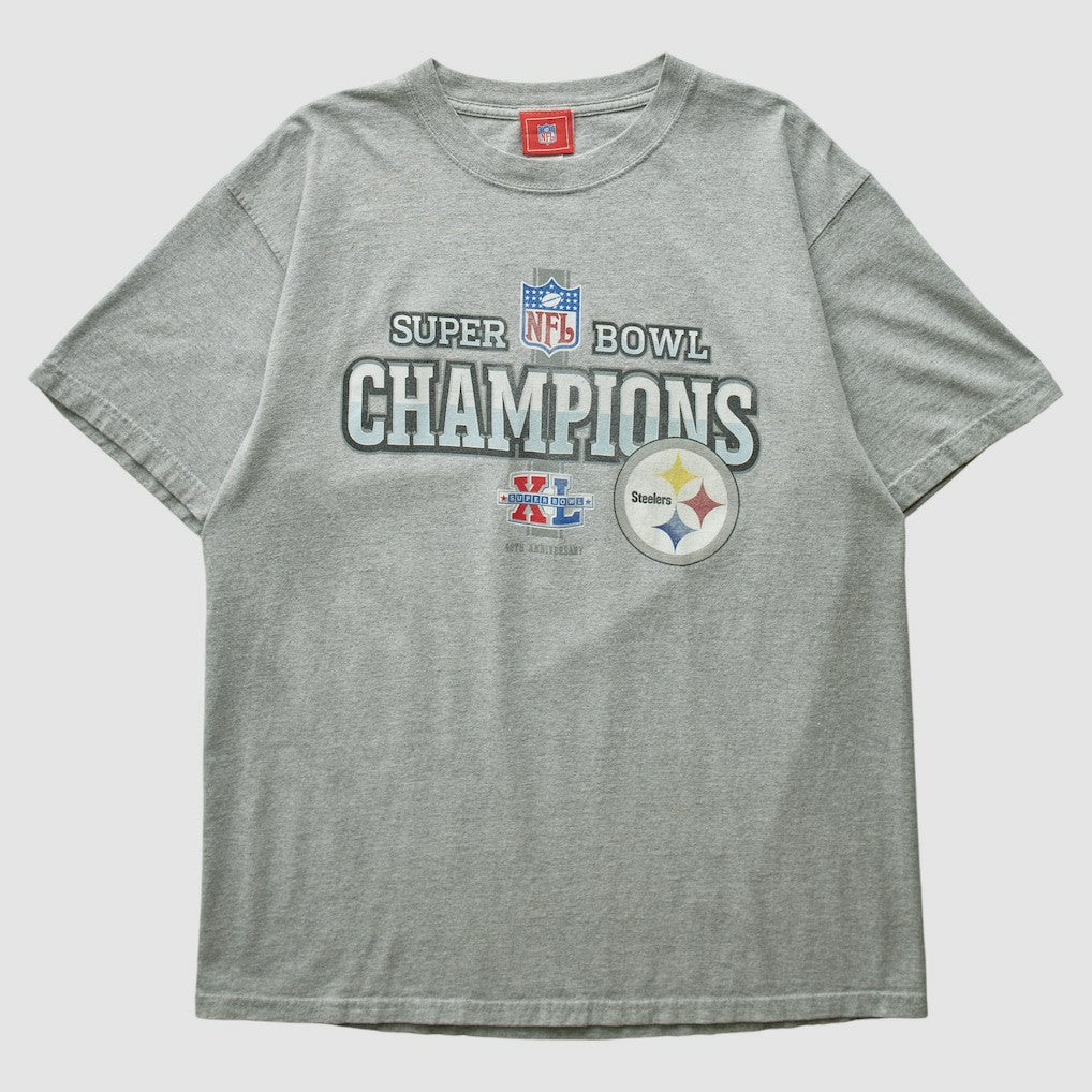 Pittsburgh Steelers NFL 2006 T-shirt - Heather Gray T-shirts