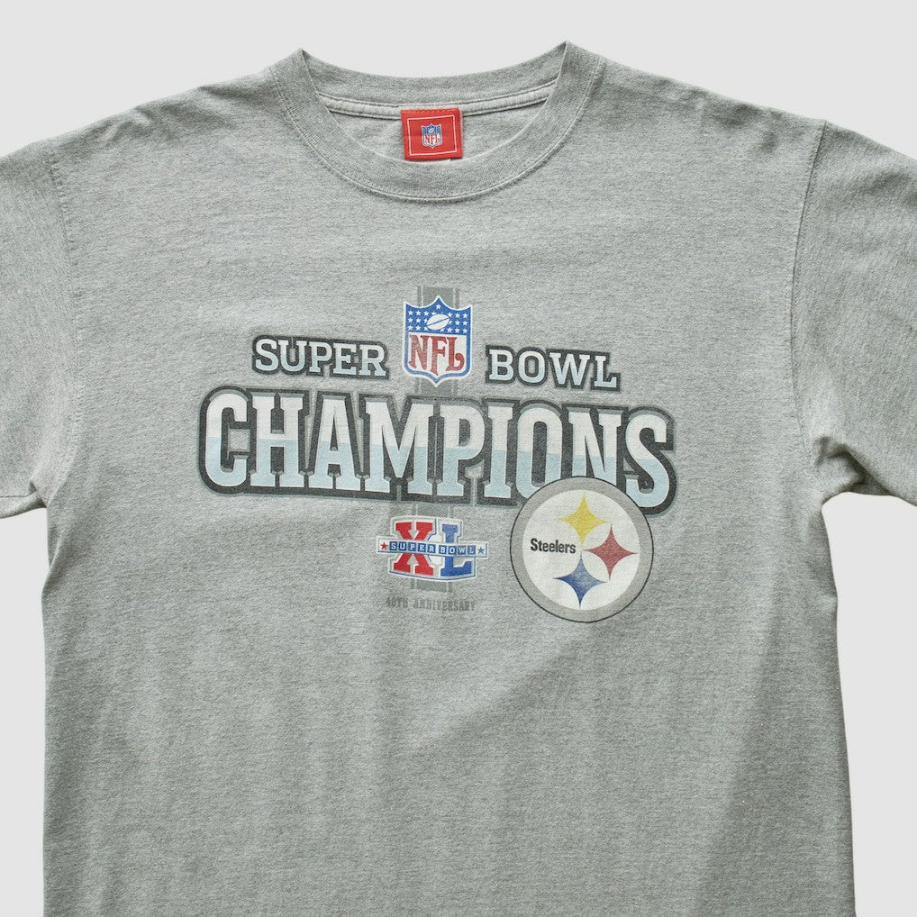 Pittsburgh Steelers NFL 2006 T-shirt - Heather Gray T-shirts