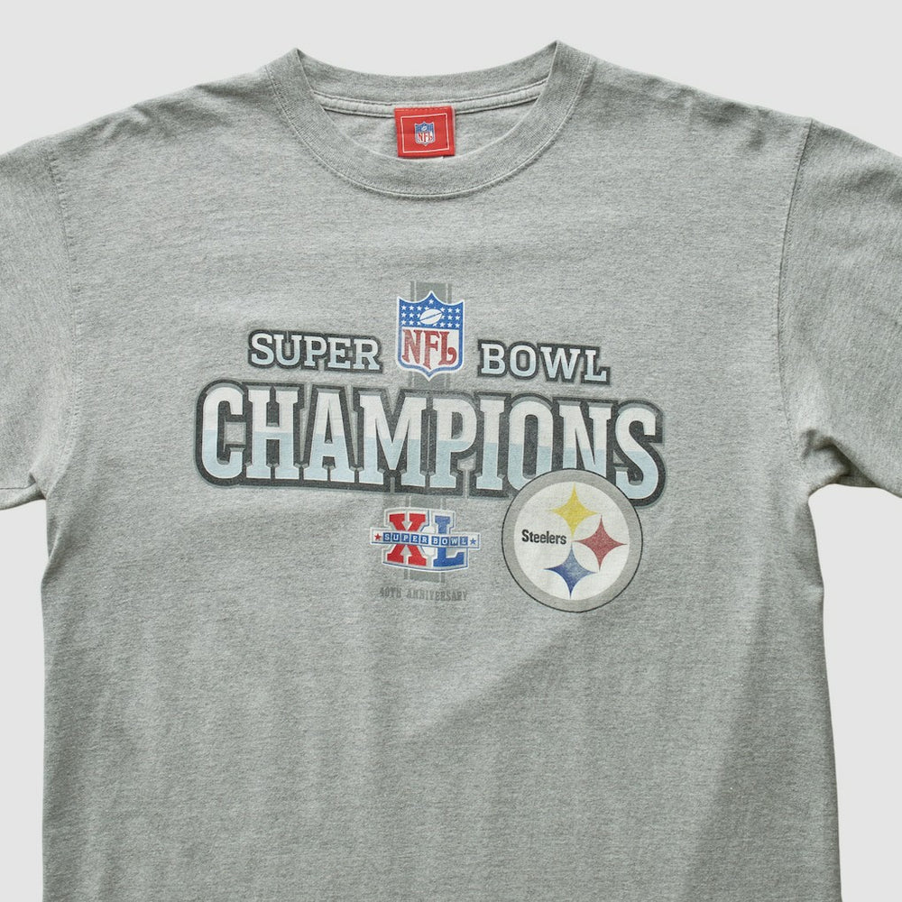 Pittsburgh Steelers NFL 2006 T-shirt - Heather Gray T-shirts