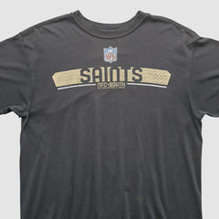 New Orleans Saints Reebok 2000s T-shirt - Black T-shirts