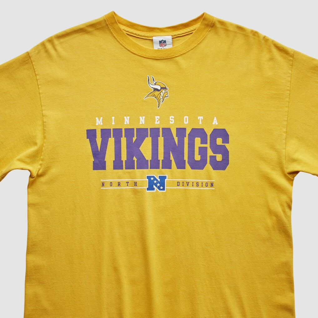 Minnesota Vikings NFL 2010s T-shirt - Yellow T-shirts