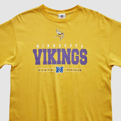 Minnesota Vikings NFL 2010s T-shirt - Yellow T-shirts